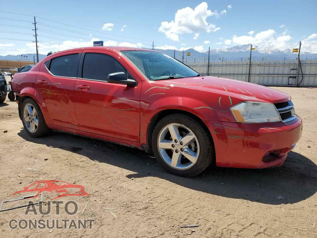 DODGE AVENGER 2013 - 1C3CDZAB4DN725815
