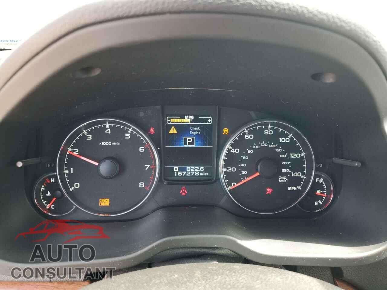 SUBARU OUTBACK 2013 - 4S4BRBLC0D3302758