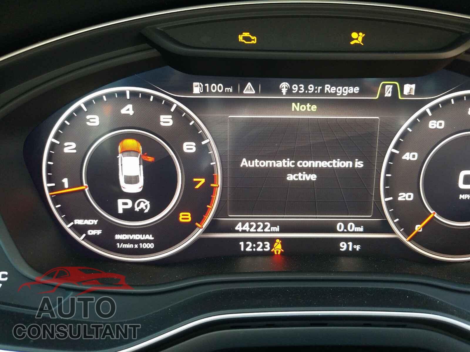 AUDI A5 2018 - WAUENCF55JA049828
