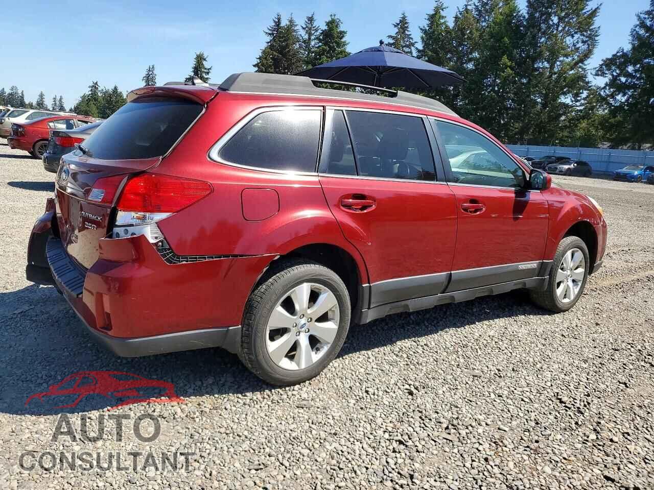 SUBARU OUTBACK 2012 - 4S4BRDKC9C2247468