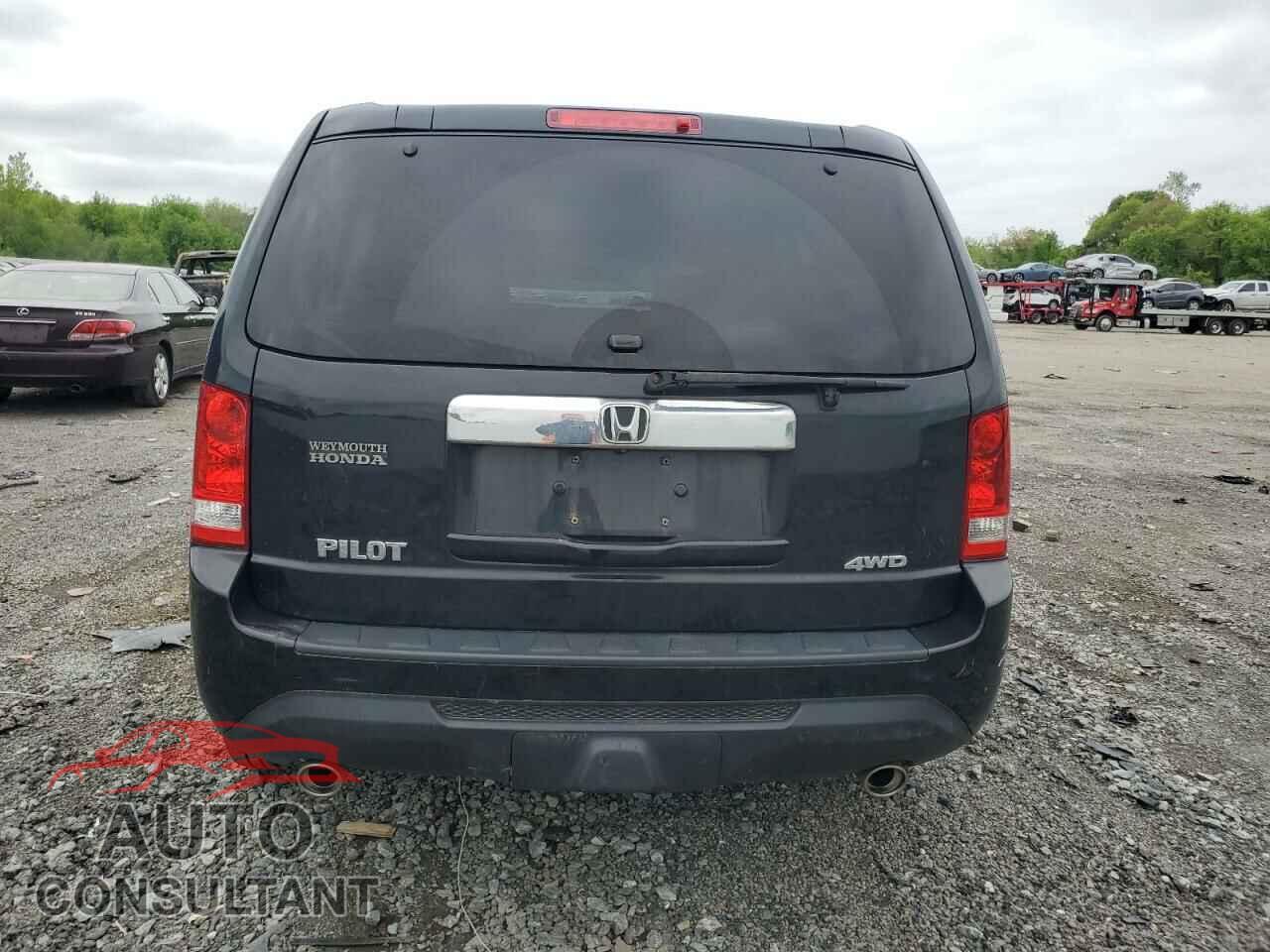 HONDA PILOT 2012 - 5FNYF4H53CB045237
