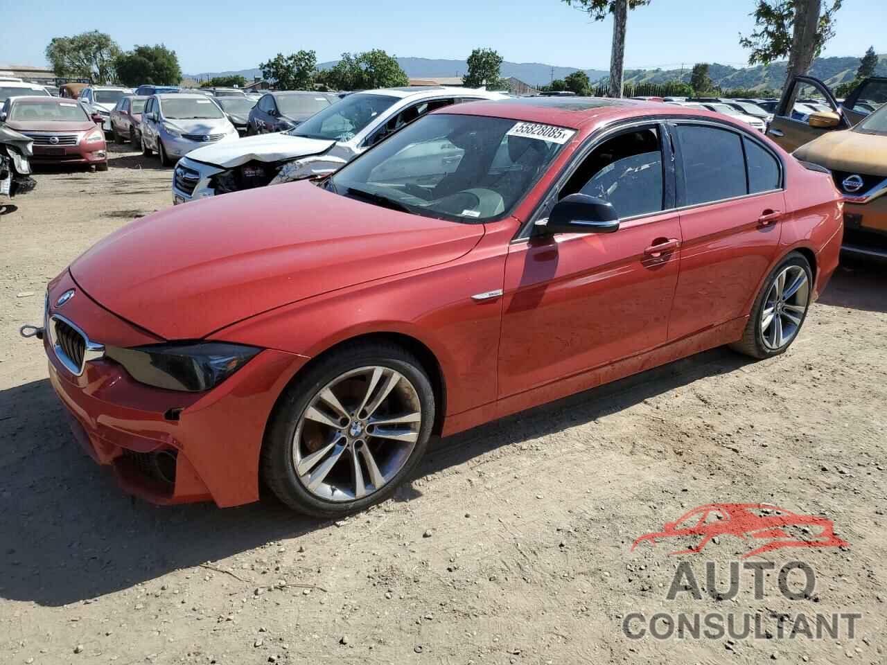 BMW 3 SERIES 2012 - WBA3C1C5XCF431297