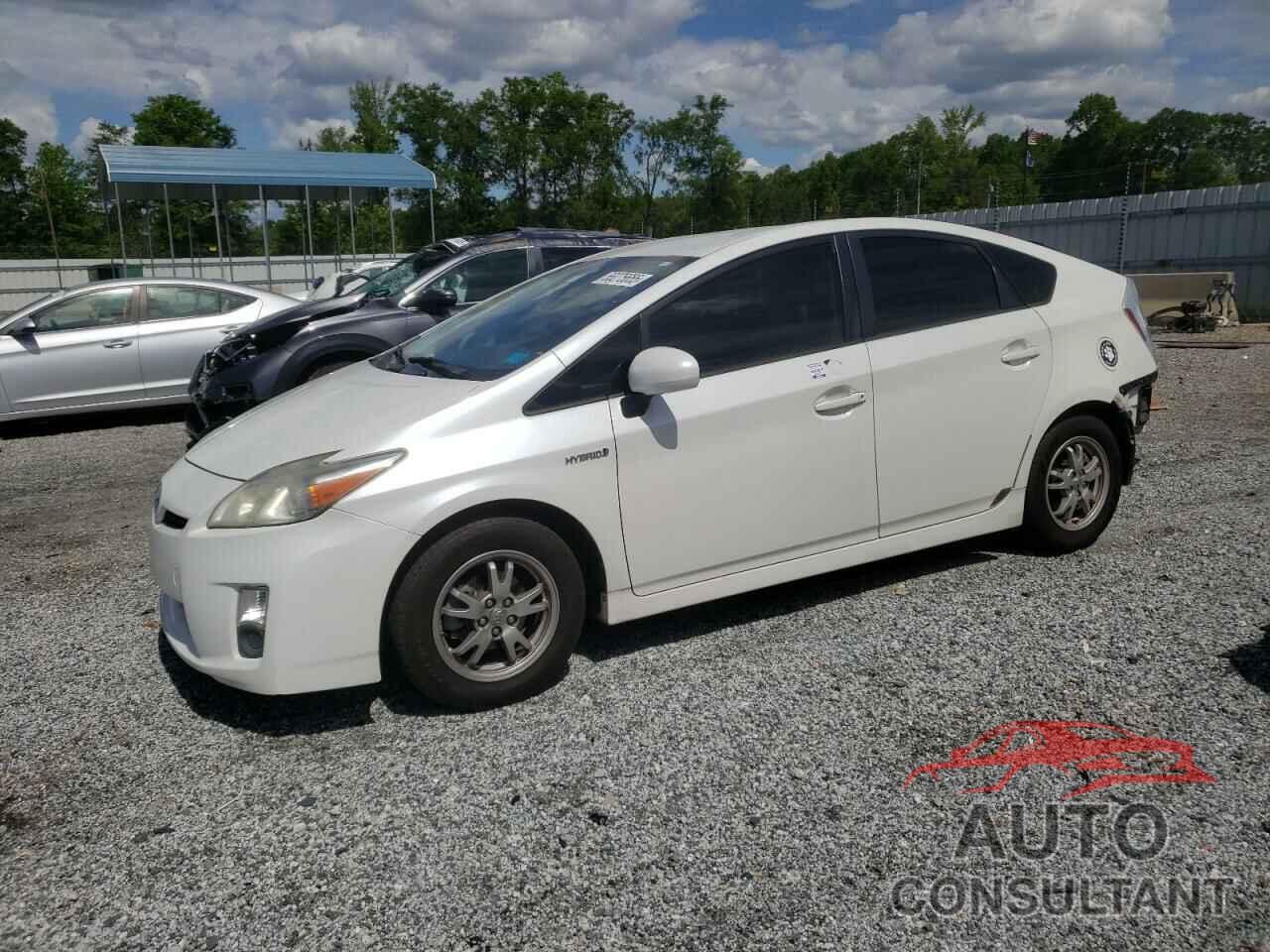 TOYOTA PRIUS 2011 - JTDKN3DU9B5349124