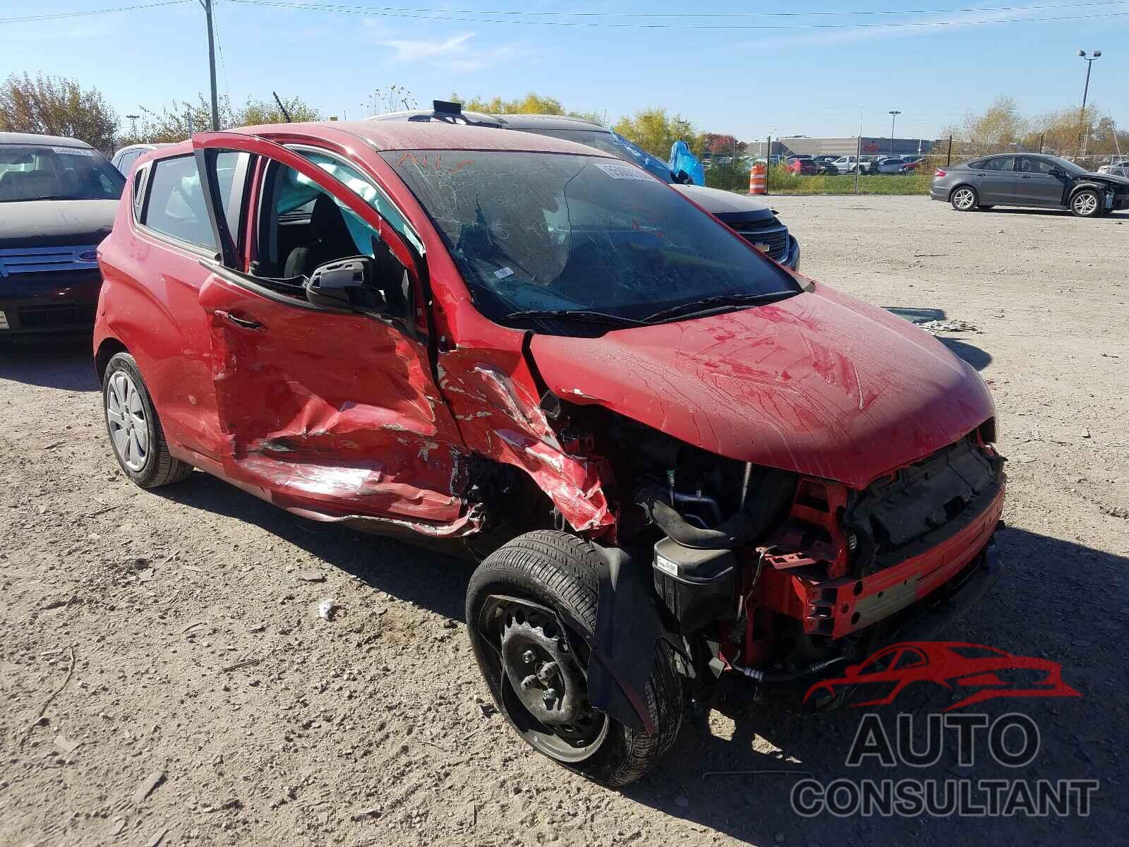 CHEVROLET SPARK 2017 - KL8CB6SA8HC754069
