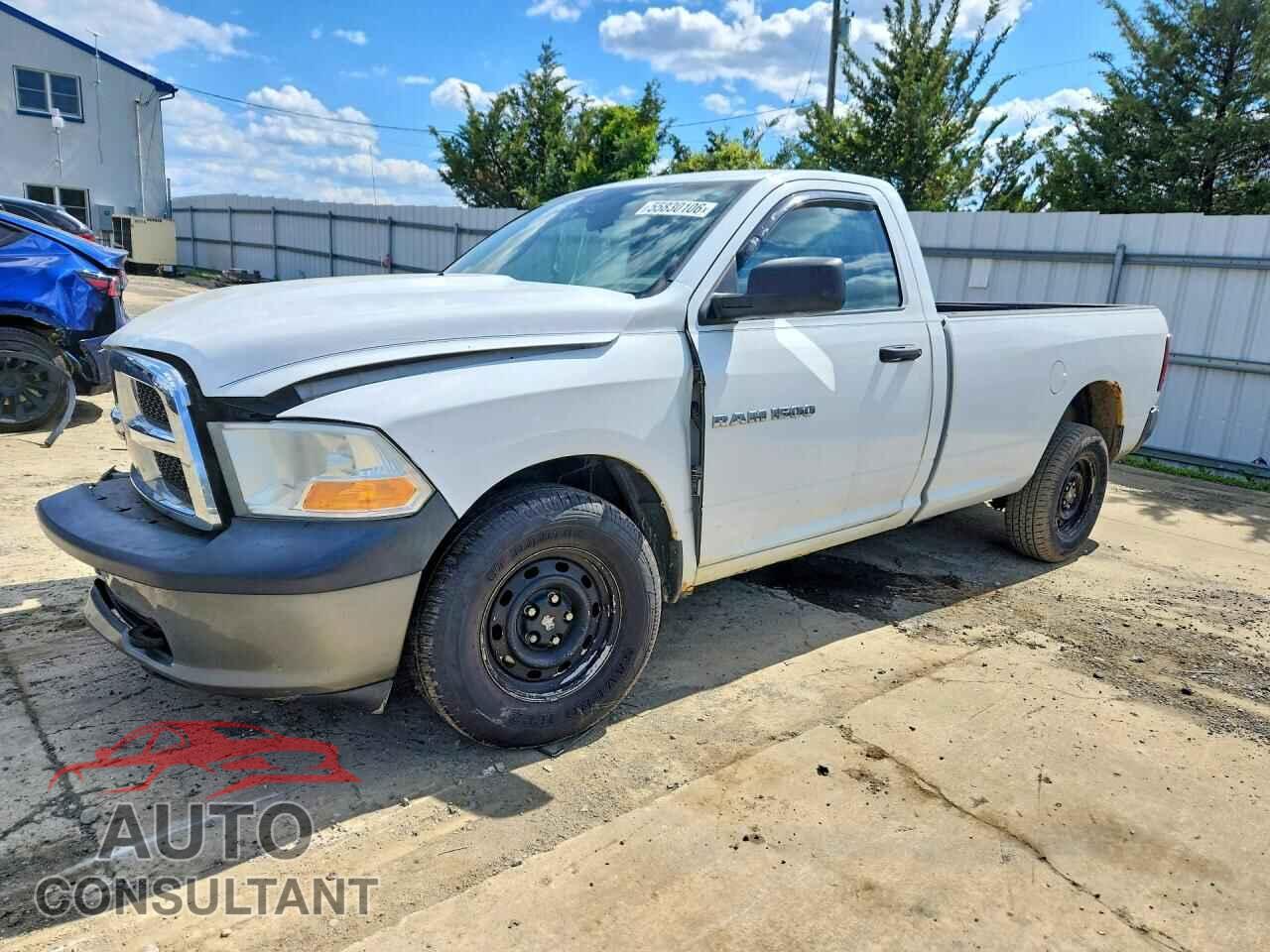 DODGE RAM 1500 2011 - 3D7JB1EP2BG591687