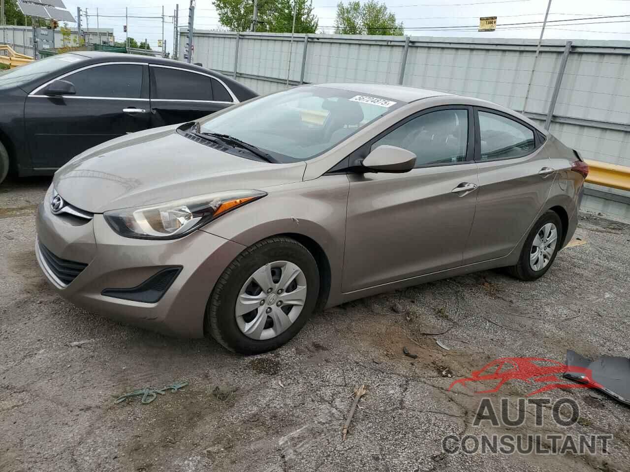 HYUNDAI ELANTRA 2016 - 5NPDH4AE3GH776986