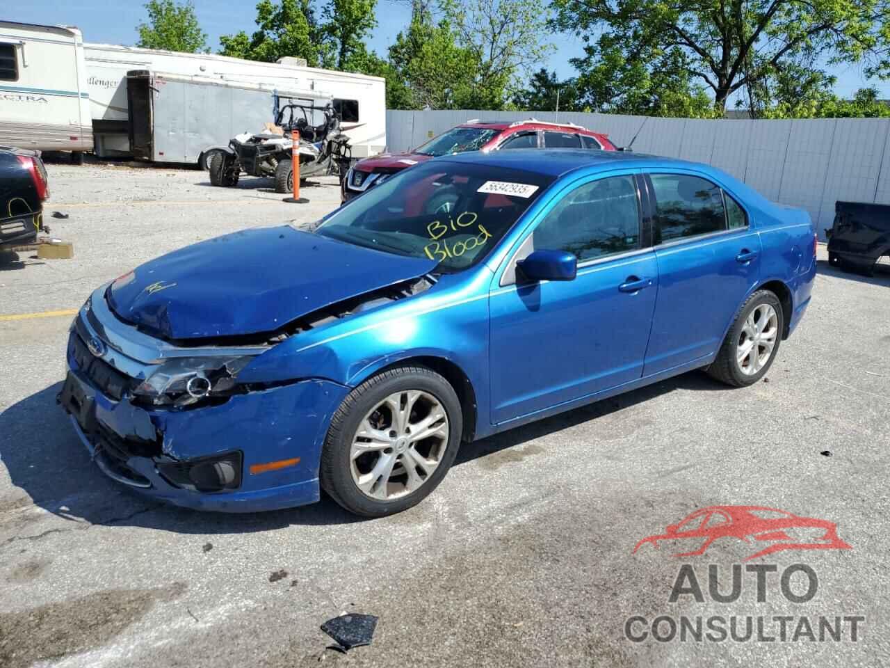 FORD FUSION 2012 - 3FAHP0HA1CR222357