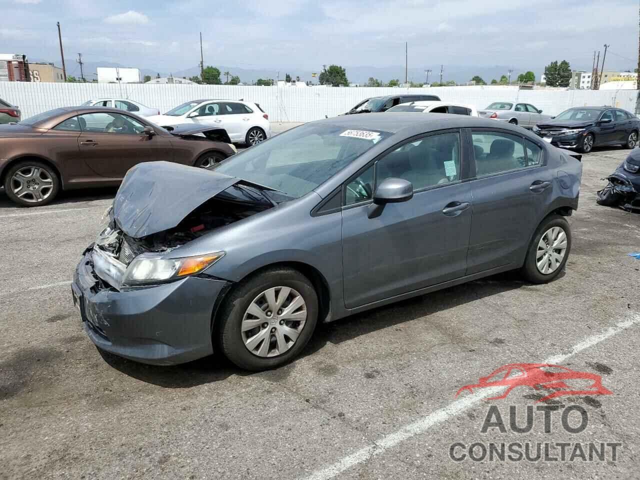 HONDA CIVIC 2012 - 19XFB2F56CE390987