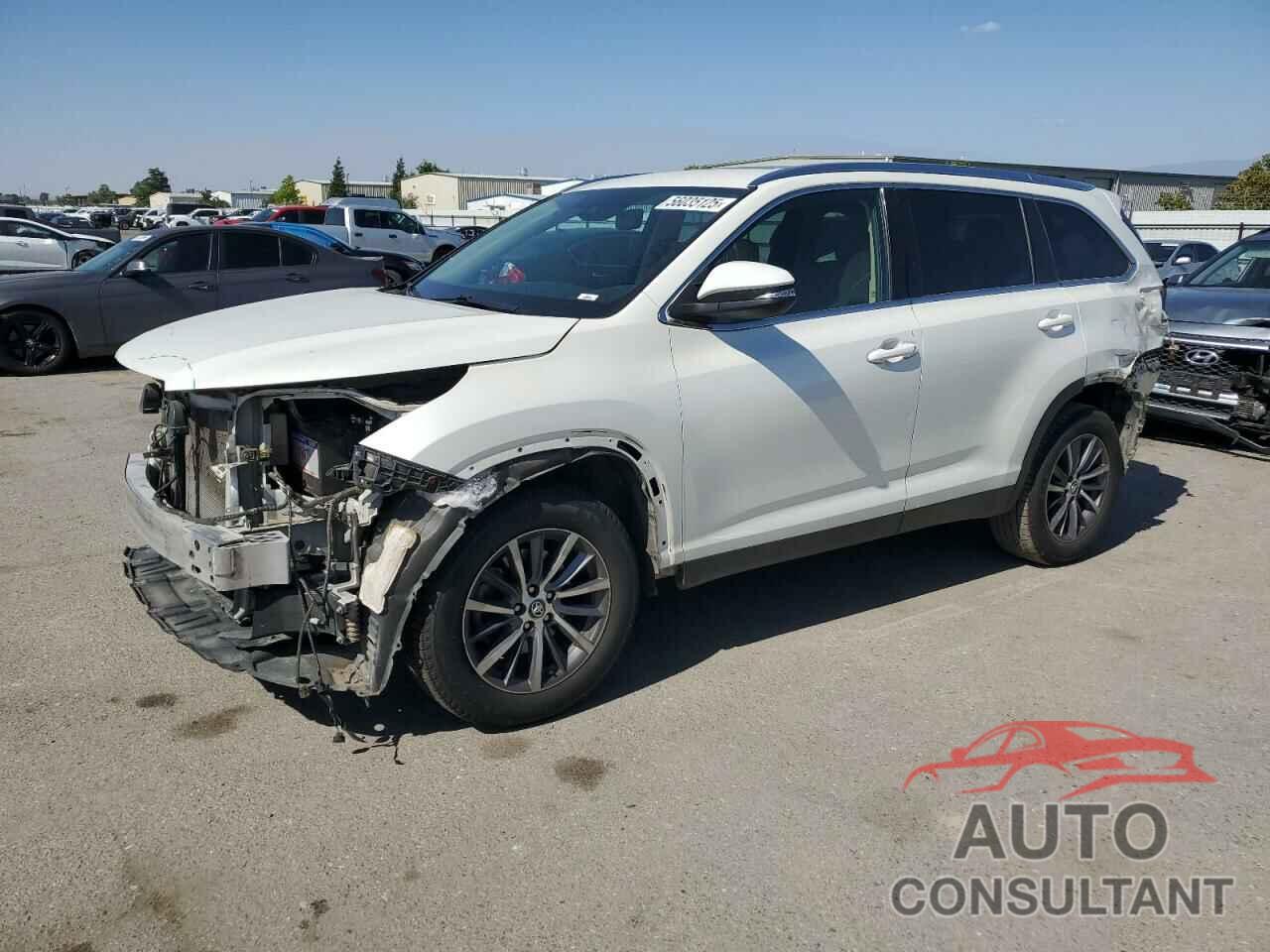 TOYOTA HIGHLANDER 2019 - 5TDKZRFH9KS322426