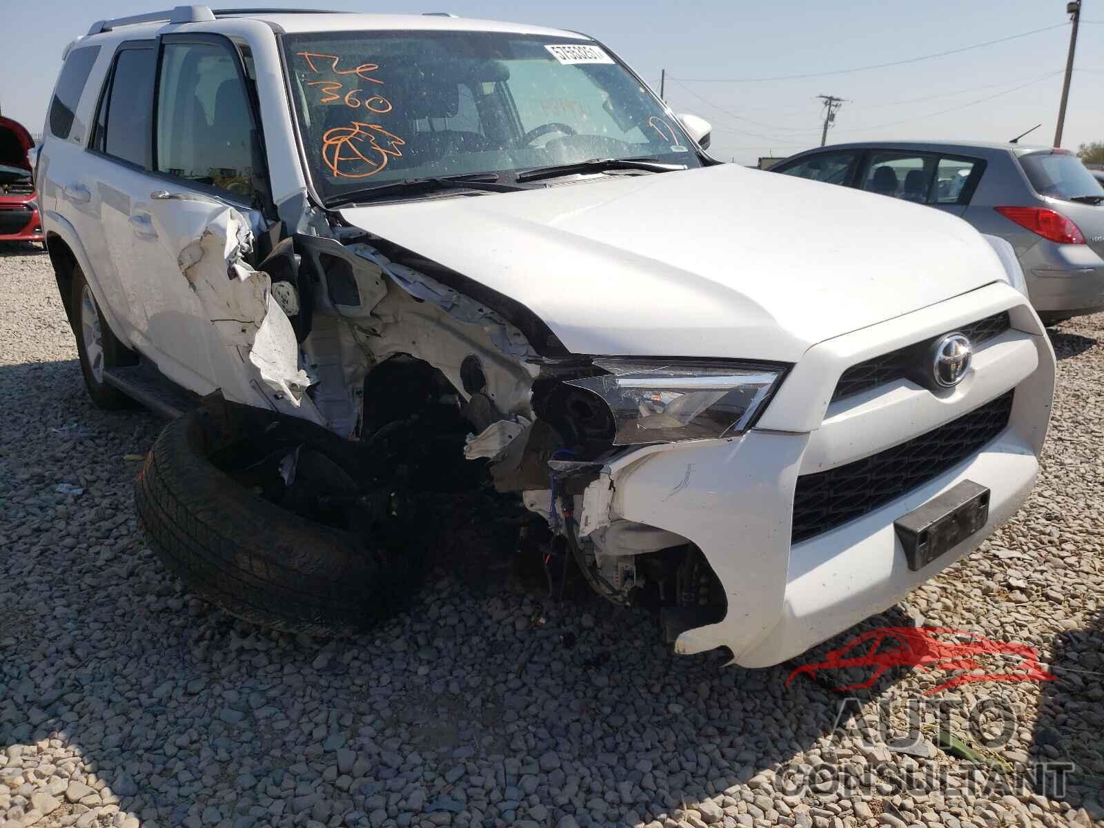 TOYOTA 4RUNNER 2016 - JTEBU5JR4G5381254