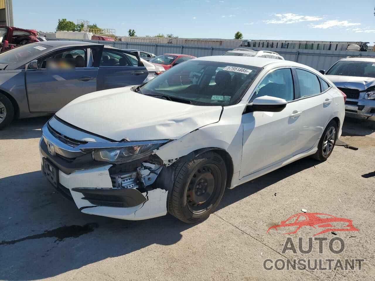 HONDA CIVIC 2017 - 19XFC2F51HE224834