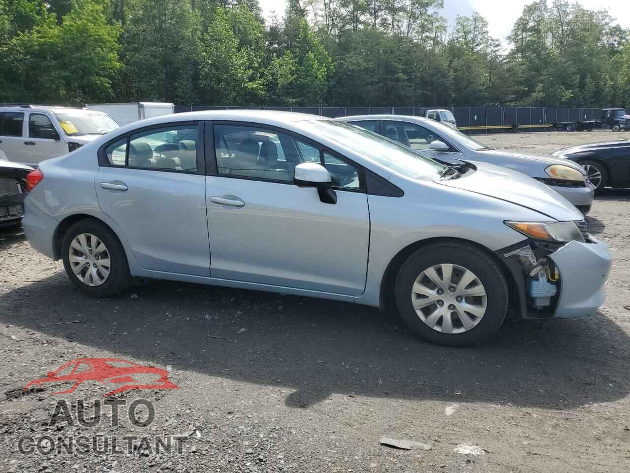 HONDA CIVIC 2012 - 19XFB2F59CE370510