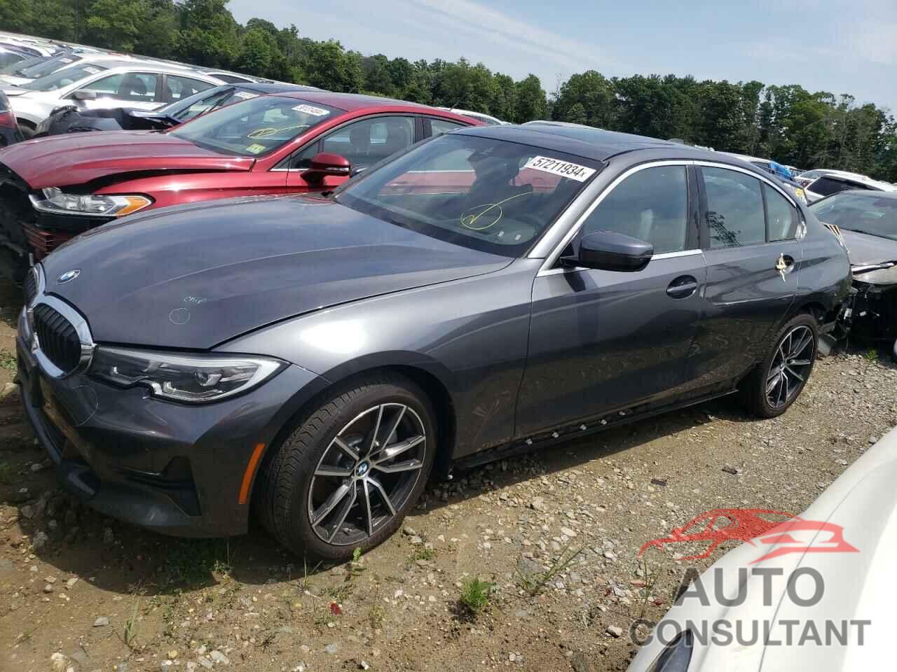 BMW 3 SERIES 2019 - WBA5R7C5XKAJ86412