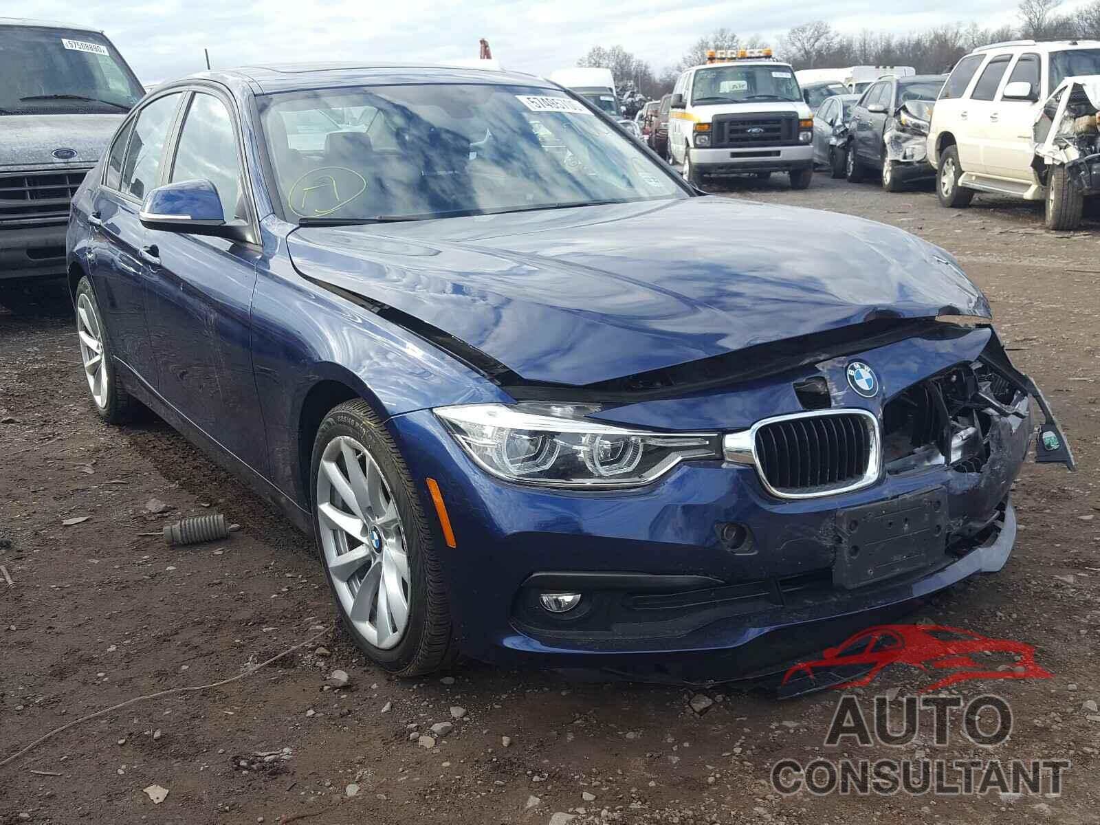 BMW 3 SERIES 2018 - WBA8E5G55JNU47377