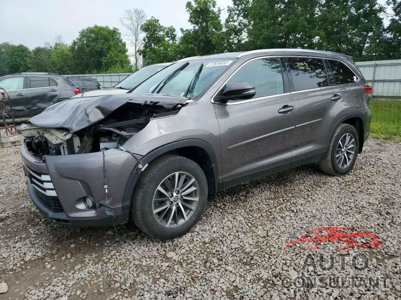 TOYOTA HIGHLANDER 2019 - 5TDJZRFH6KS625594