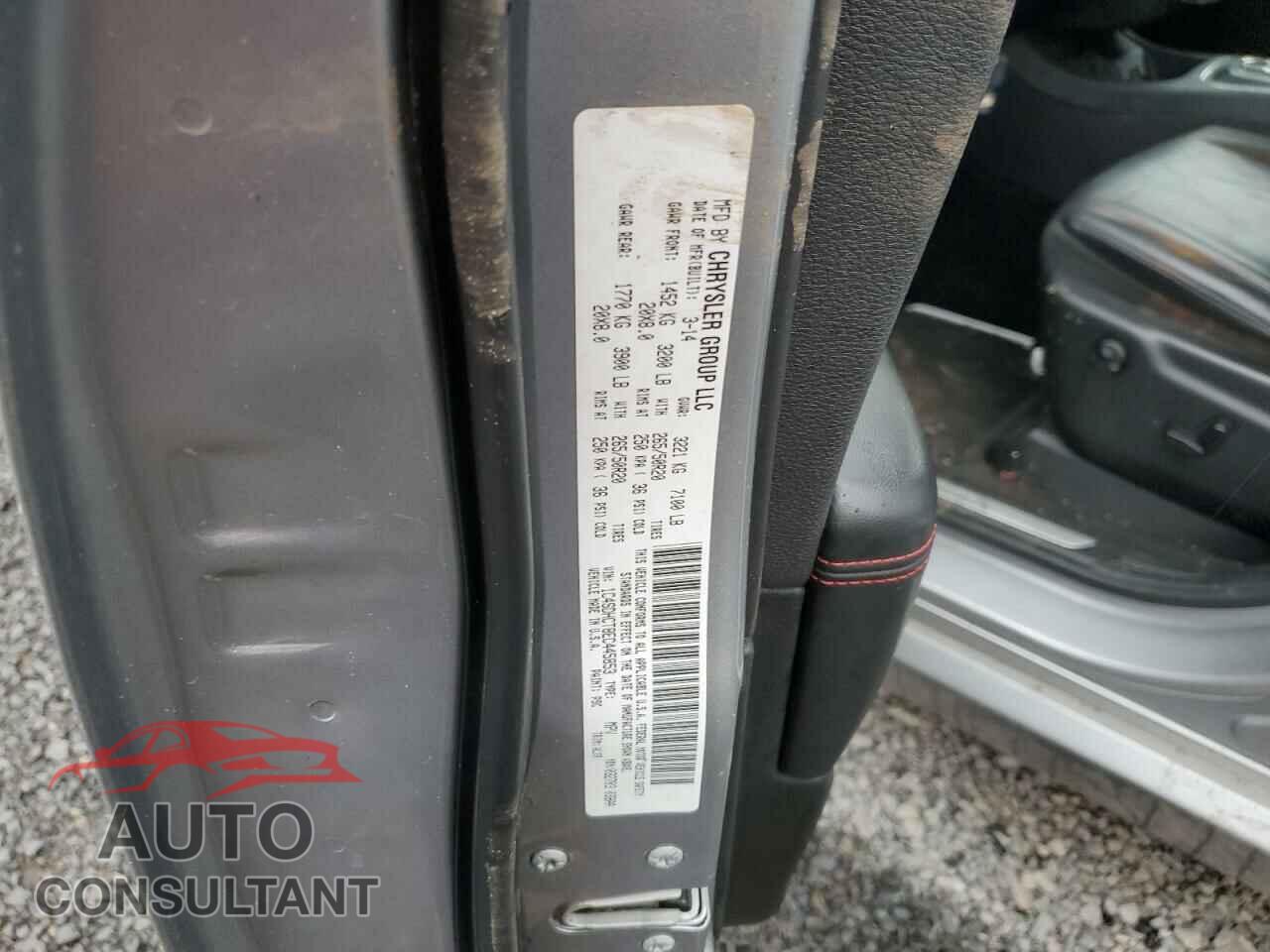 DODGE DURANGO 2014 - 1C4SDHCT8EC445853