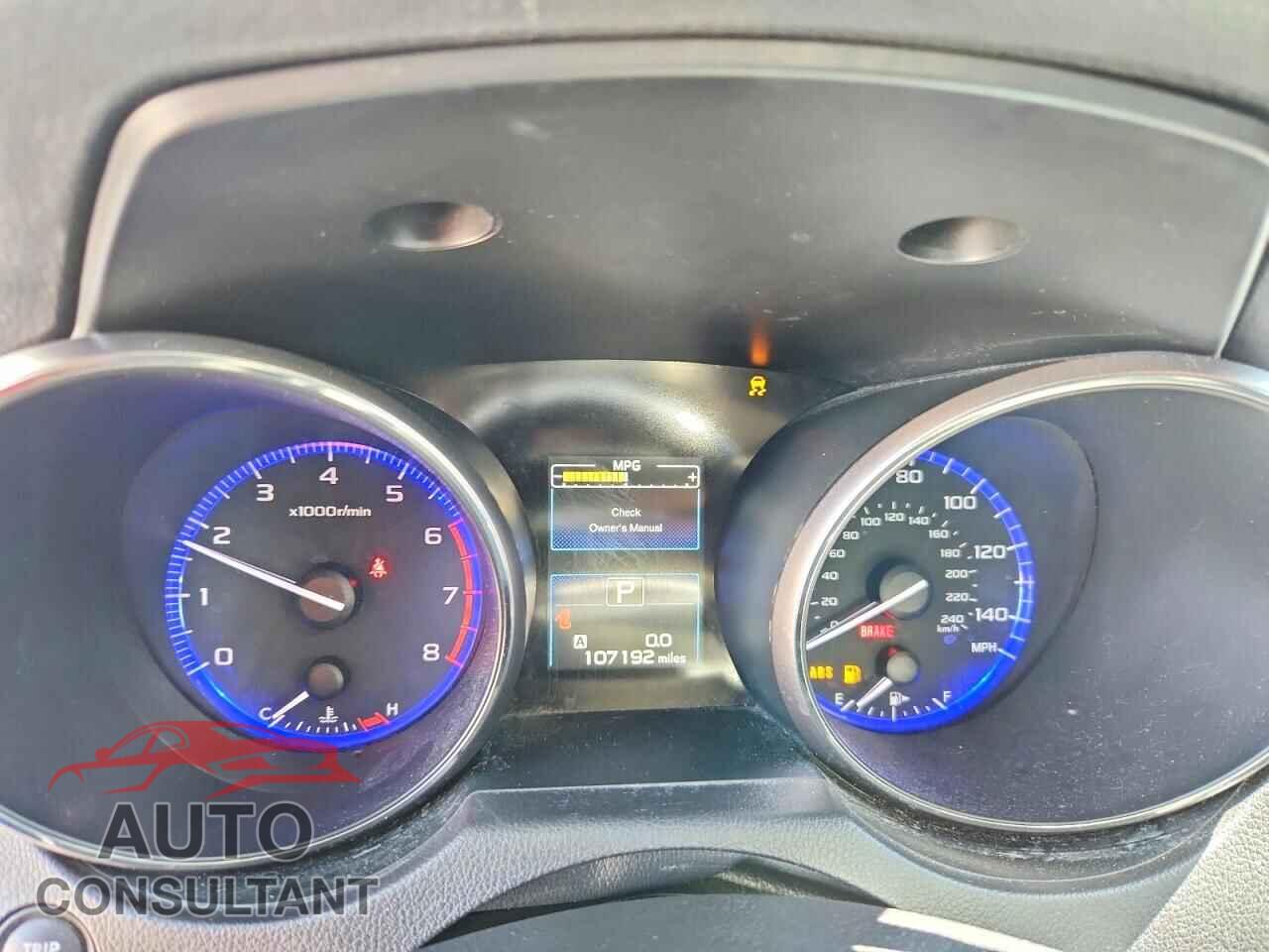 SUBARU OUTBACK 2016 - 4S4BSAEC0G3293544
