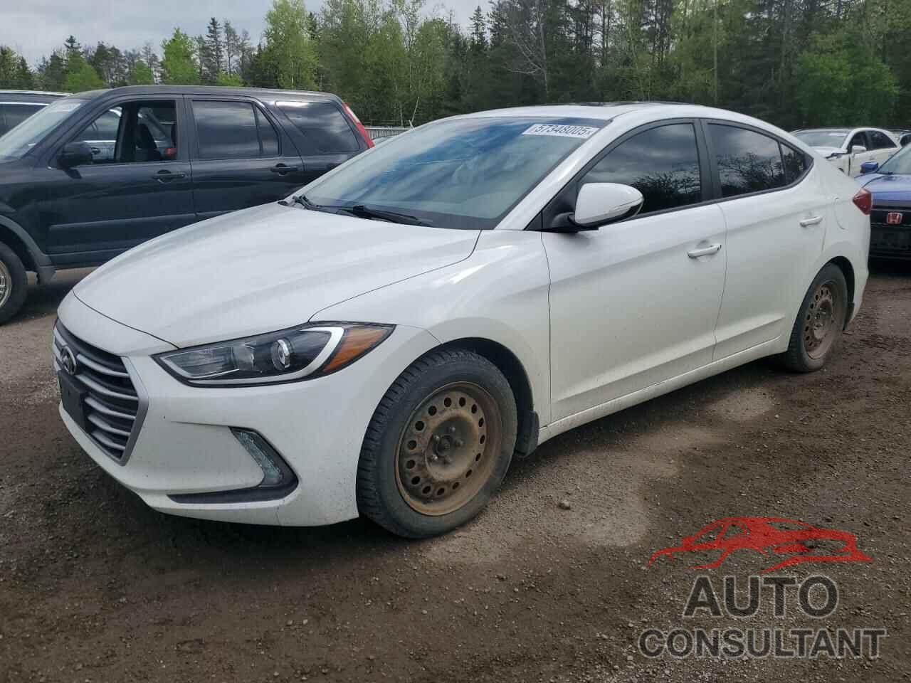 HYUNDAI ELANTRA 2018 - KMHD84LF9JU513612