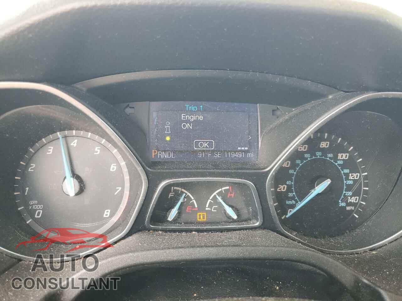 FORD FOCUS 2013 - 1FADP3F2XDL279345