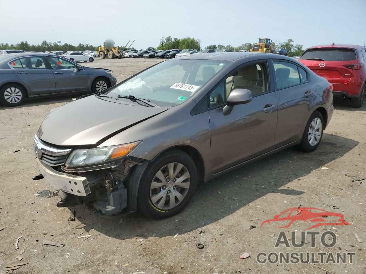 HONDA CIVIC 2012 - 2HGFB2F55CH539122