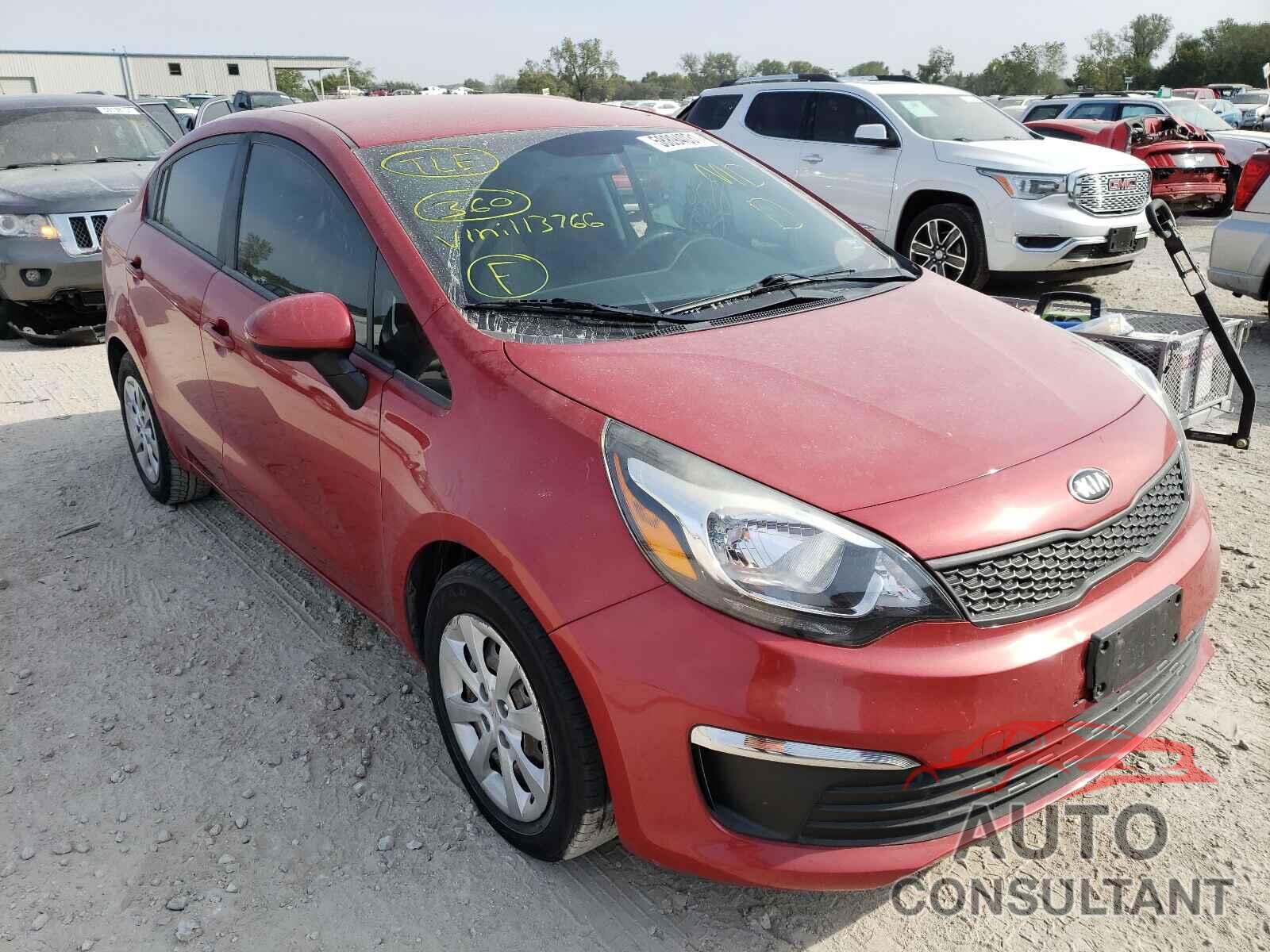 KIA RIO 2017 - KNADM4A32H6113766