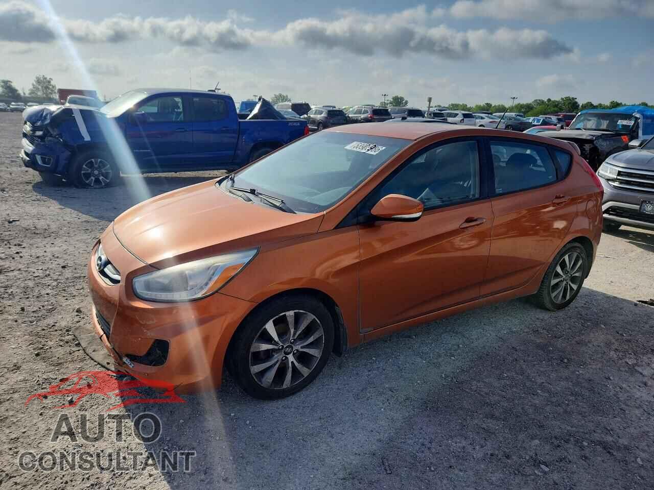 HYUNDAI ACCENT 2015 - KMHCU5AE3FU200862