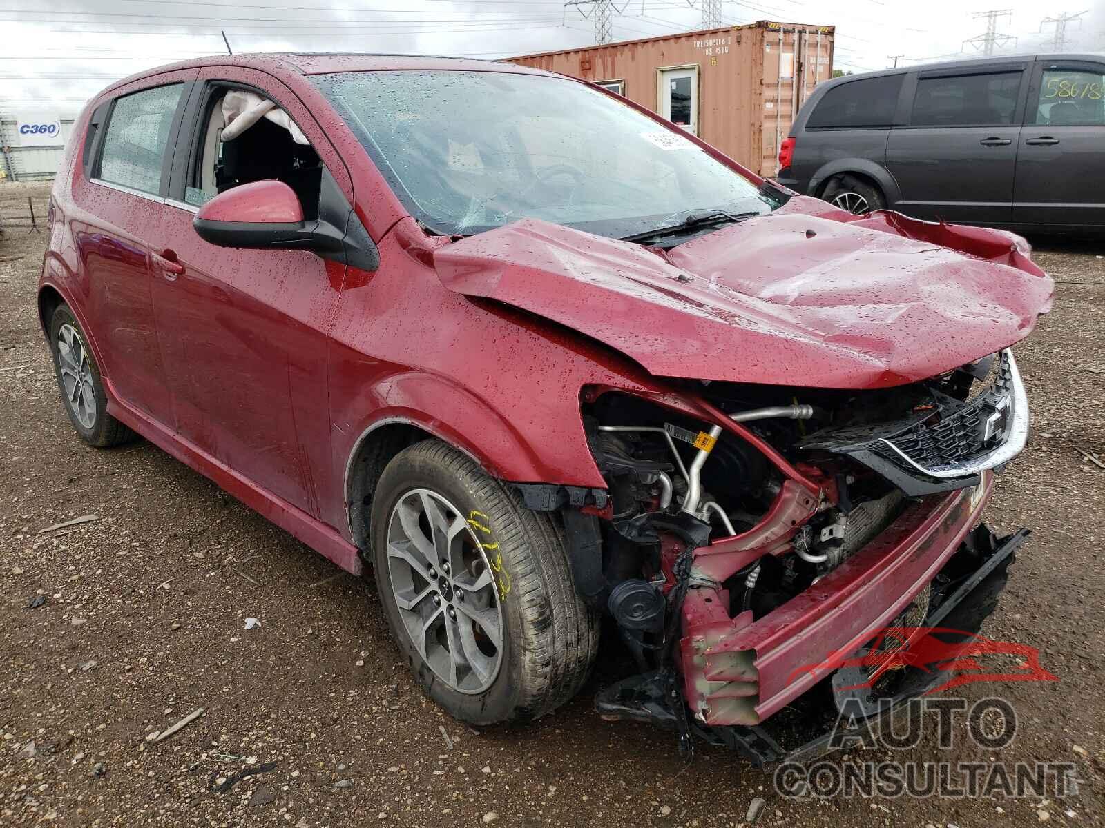 CHEVROLET SONIC 2018 - 1G1JD6SH8J4113888