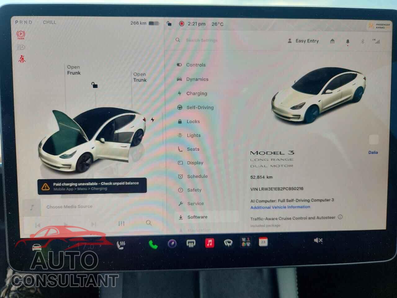 TESLA MODEL 3 2023 - LRW3E1EB2PC850216
