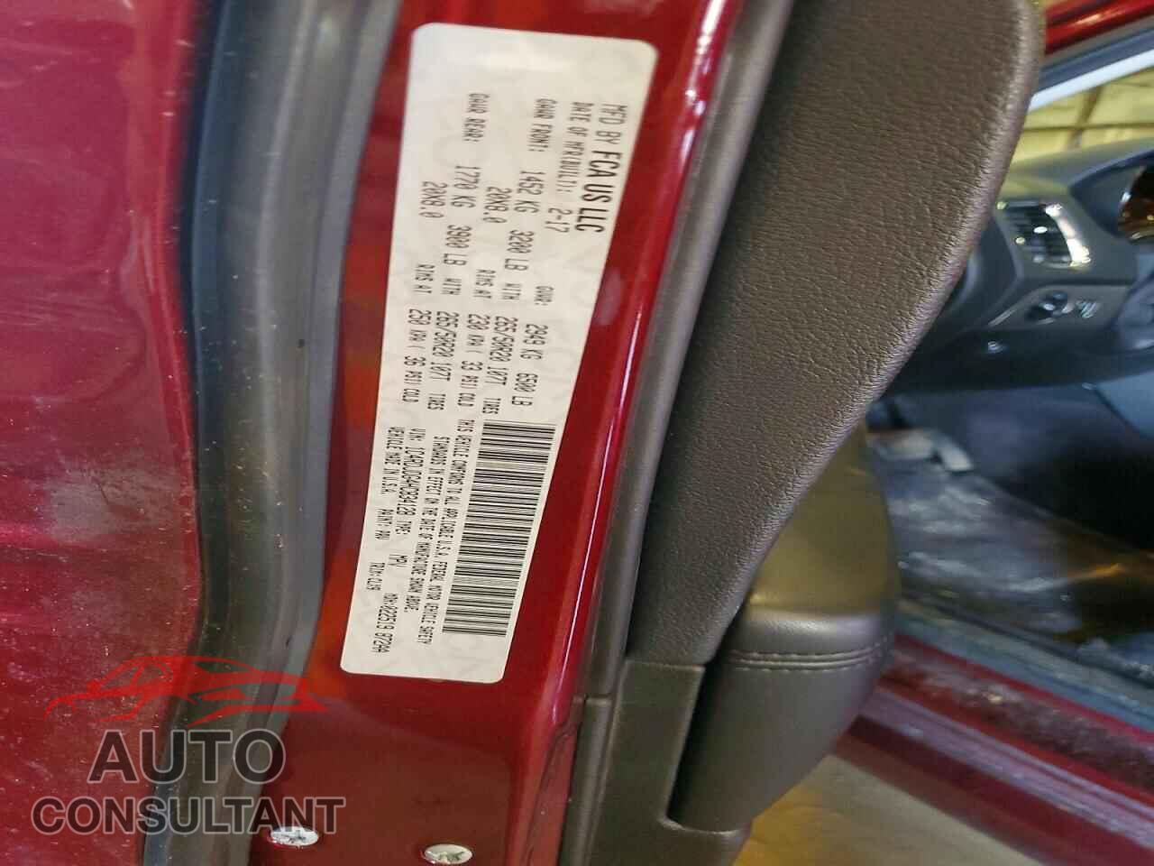 DODGE DURANGO 2017 - 1C4RDJDG4HC834128