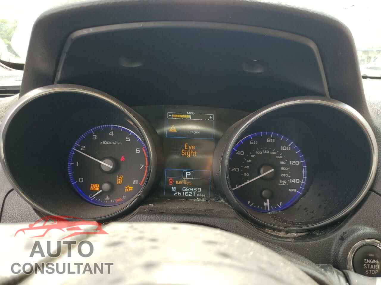 SUBARU OUTBACK 2017 - 4S4BSANC9H3390890