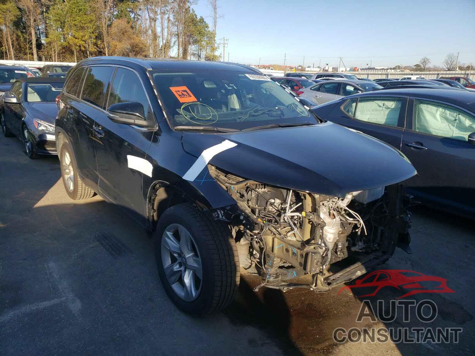 TOYOTA HIGHLANDER 2018 - 5TDYZRFH0JS238925