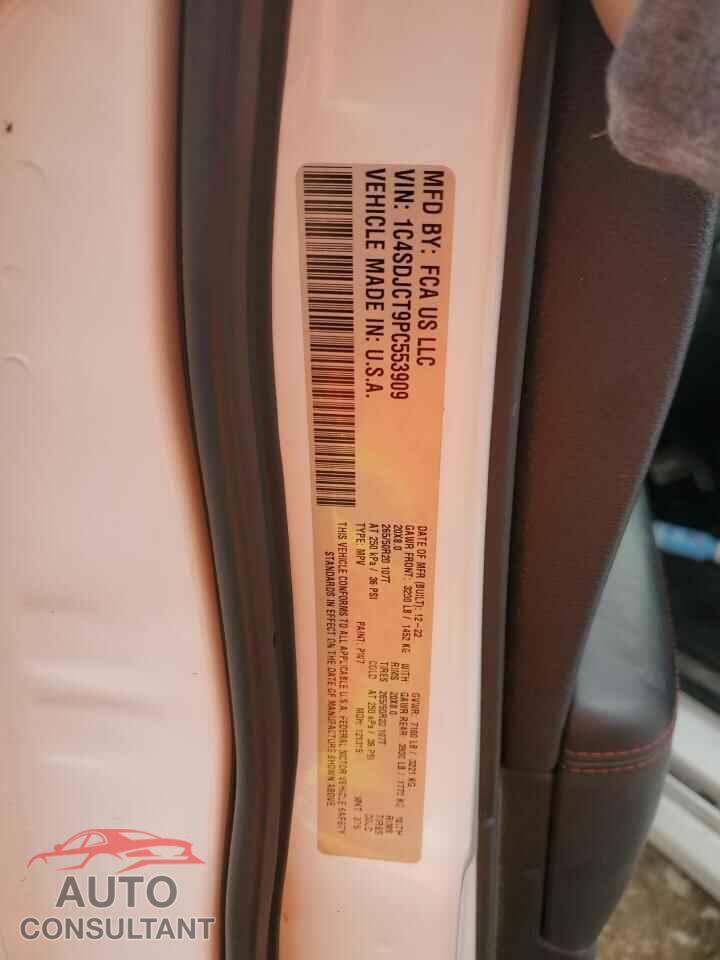 DODGE DURANGO 2023 - 1C4SDJCT9PC553909