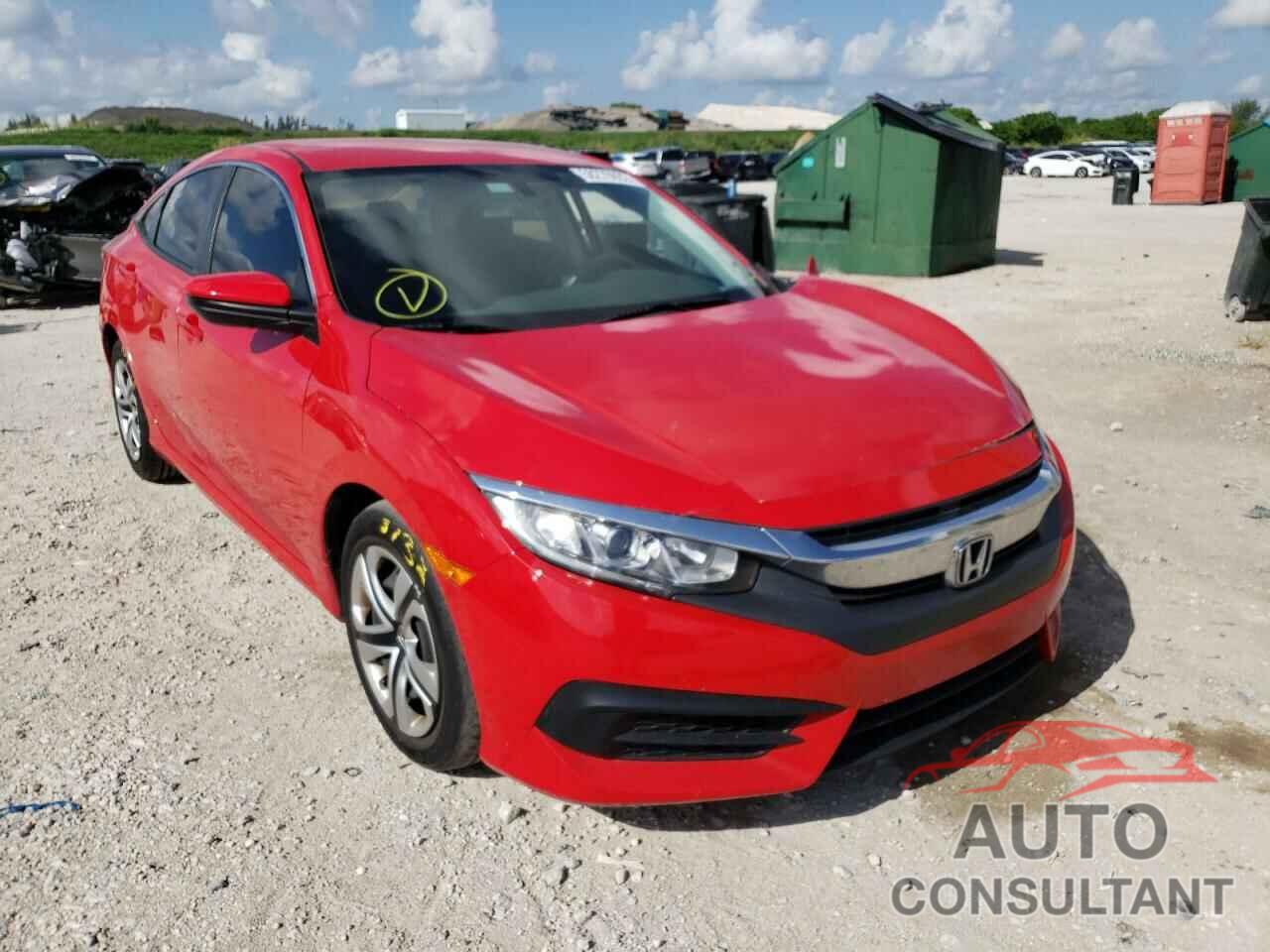 HONDA CIVIC 2018 - 2HGFC2F54JH552406