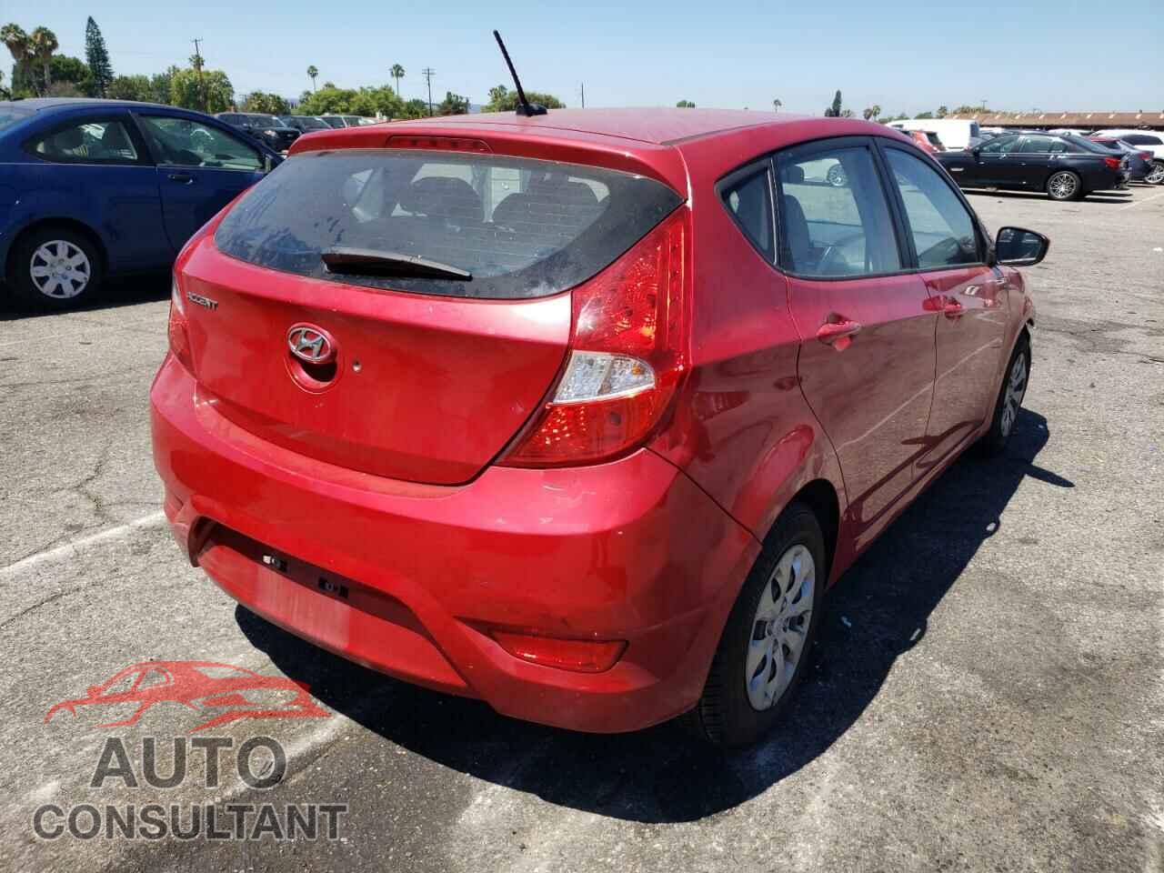 HYUNDAI ACCENT 2016 - KMHCT5AE9GU242571