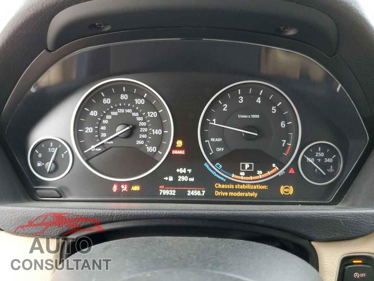 BMW 3 SERIES 2016 - WBA8E1G55GNU12257