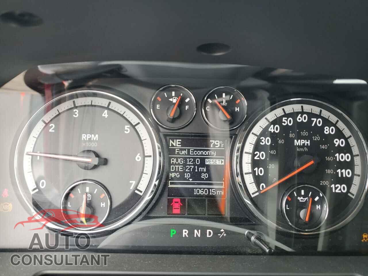 DODGE RAM 1500 2012 - 1C6RD7MT9CS248031