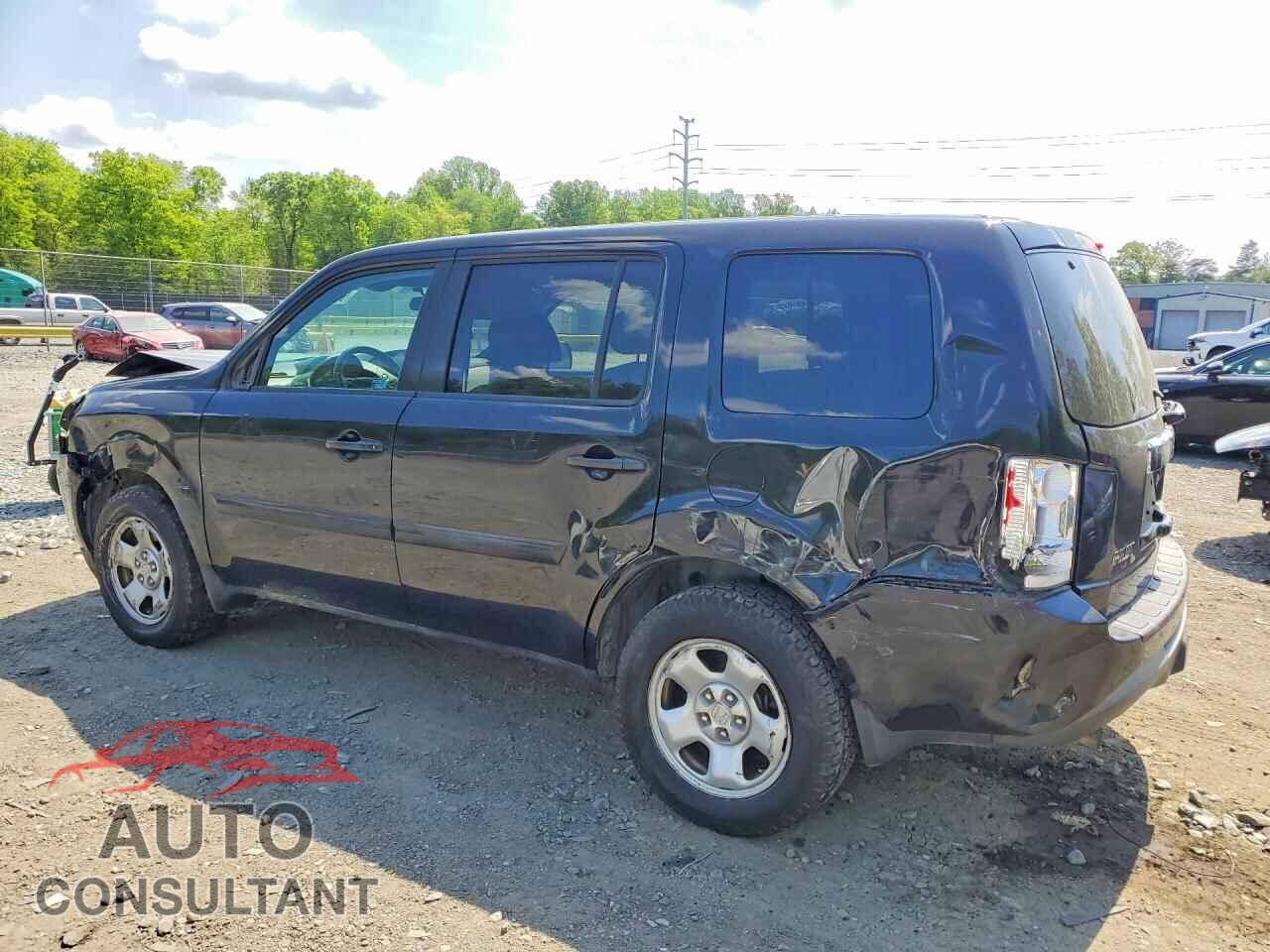 HONDA PILOT 2013 - 5FNYF4H25DB016202