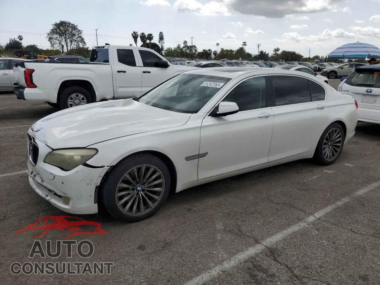 BMW 7 SERIES 2011 - WBAKB4C52BC392995