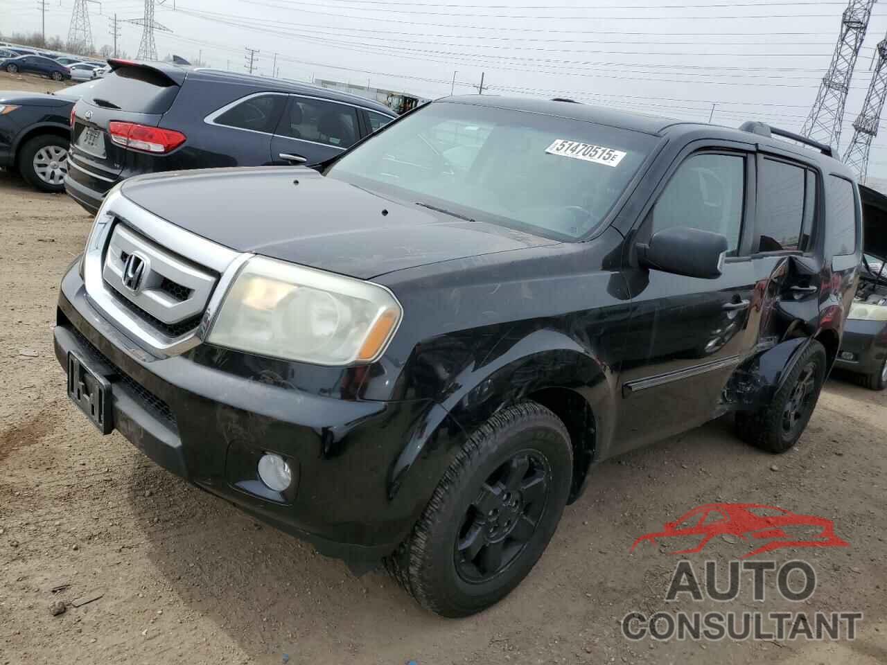 HONDA PILOT 2011 - 5FNYF4H91BB014361