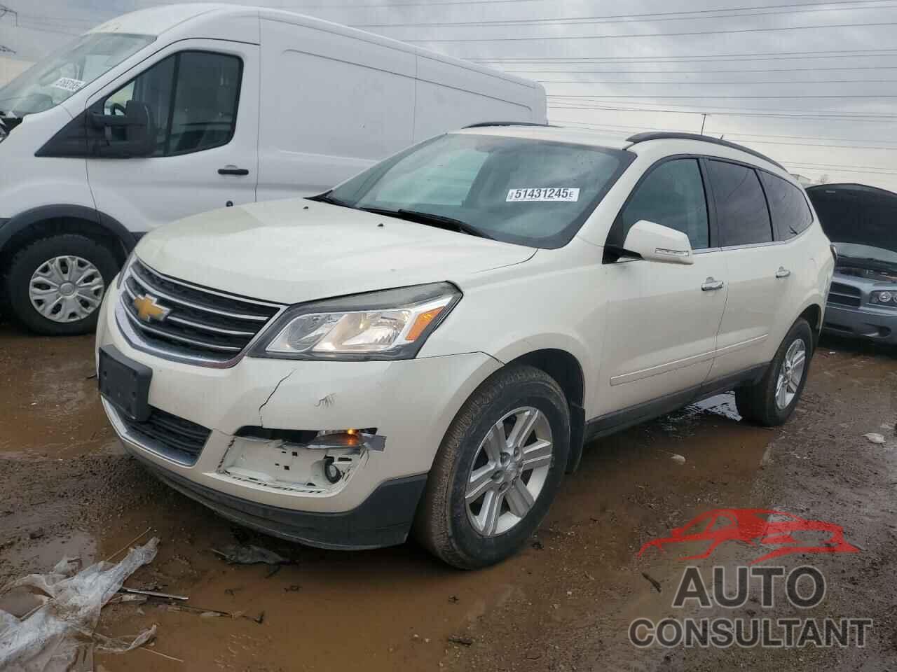 CHEVROLET TRAVERSE 2013 - 1GNKVGKD4DJ250349
