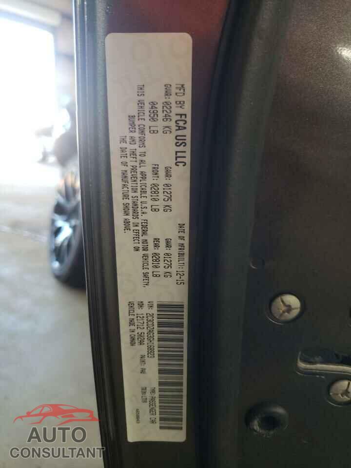 DODGE CHALLENGER 2016 - 2C3CDZAG3GH168923