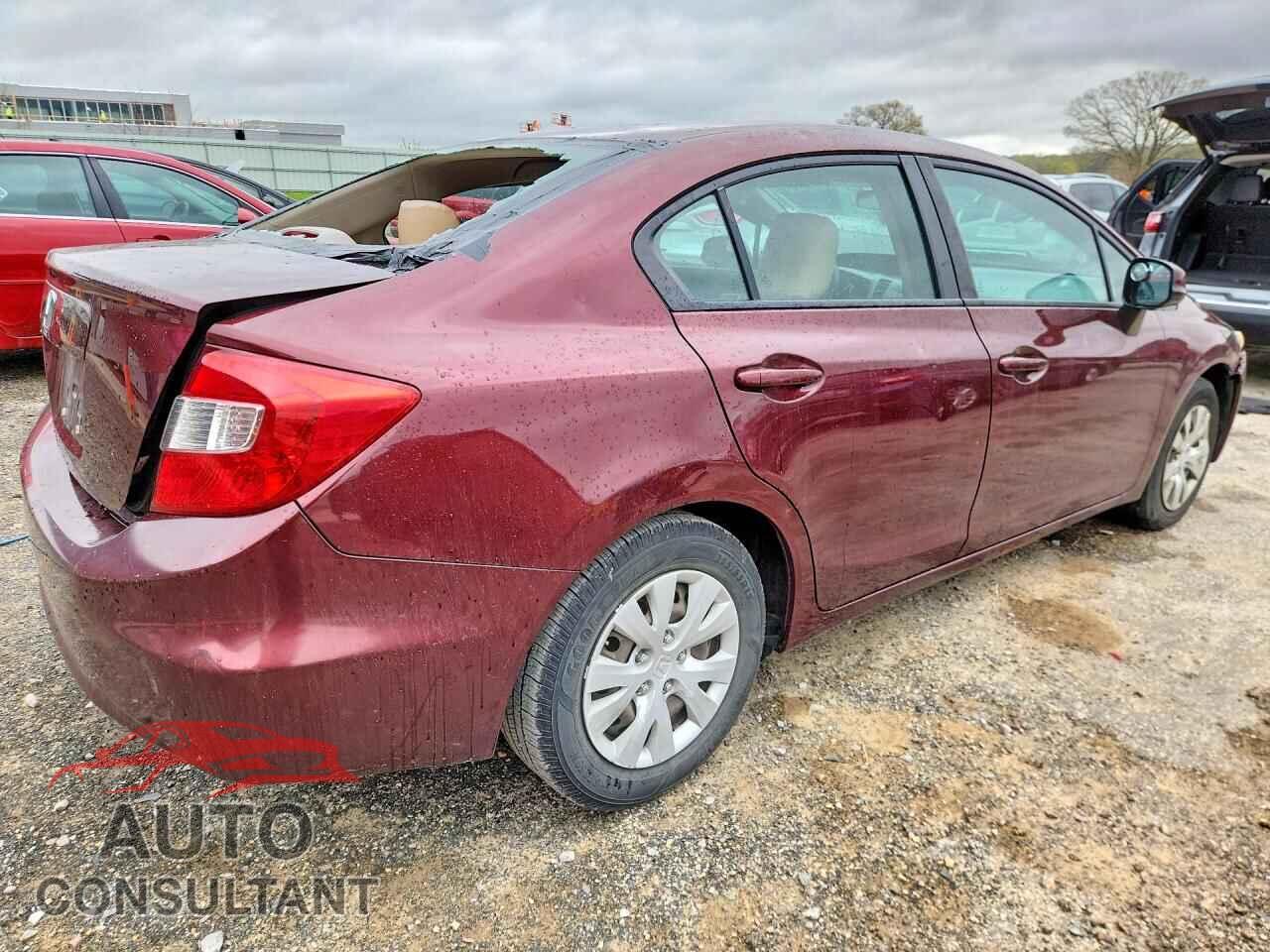 HONDA CIVIC 2012 - 19XFB2F5XCE060687