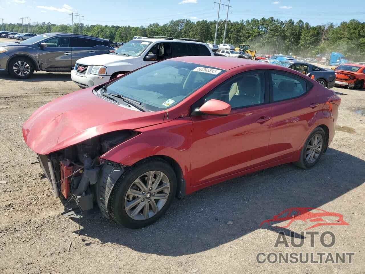 HYUNDAI ELANTRA 2015 - KMHDH4AE6FU321324
