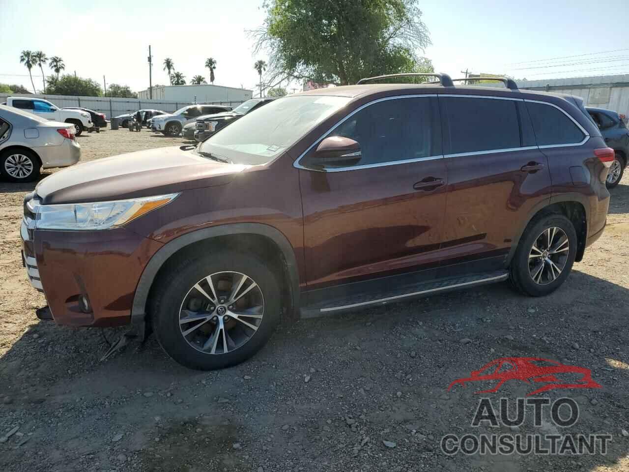TOYOTA HIGHLANDER 2019 - 5TDZZRFH0KS327965