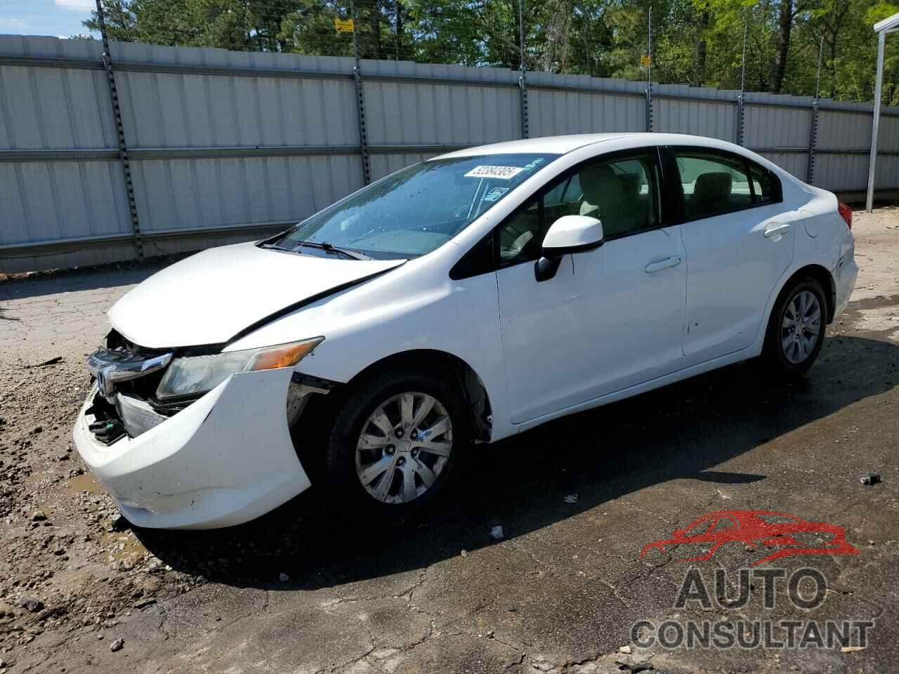 HONDA CIVIC 2012 - 19XFB2F57CE043782