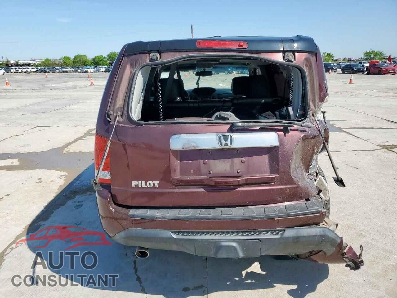 HONDA PILOT 2012 - 5FNYF3H6XCB022976