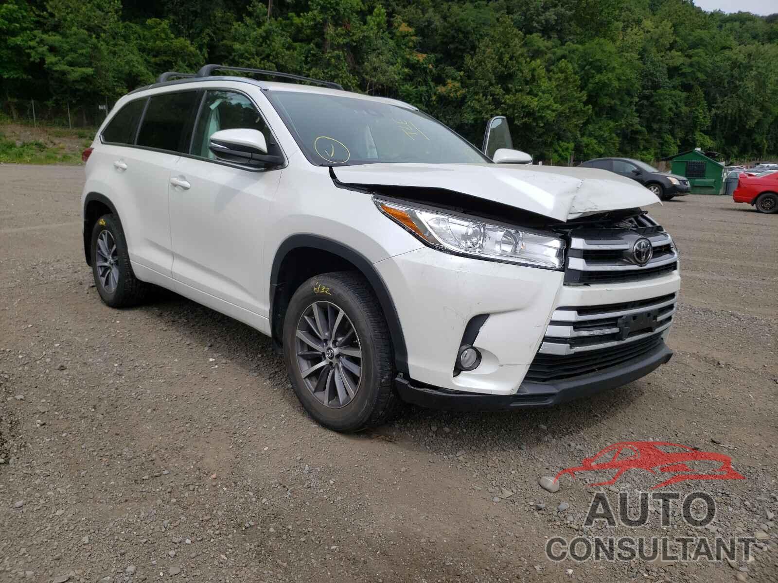 TOYOTA HIGHLANDER 2017 - 5TDJZRFHXHS423298