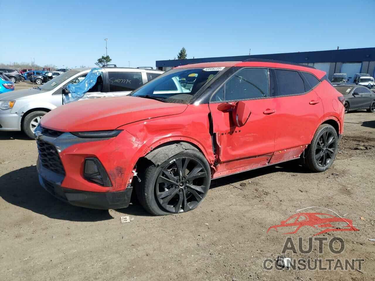 CHEVROLET BLAZER 2022 - 3GNKBKRS8NS137567