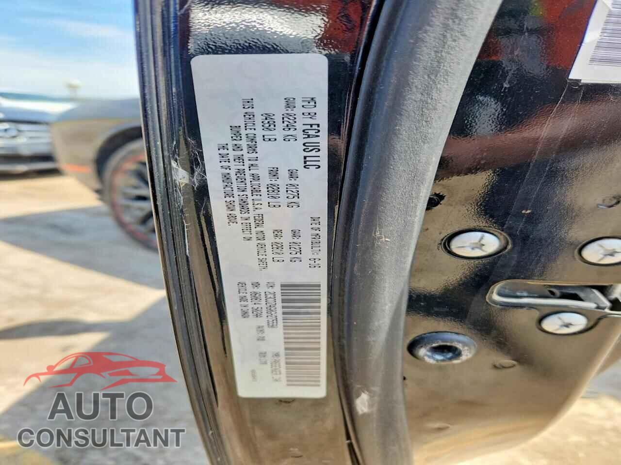 DODGE CHALLENGER 2016 - 2C3CDZAG0GH275590