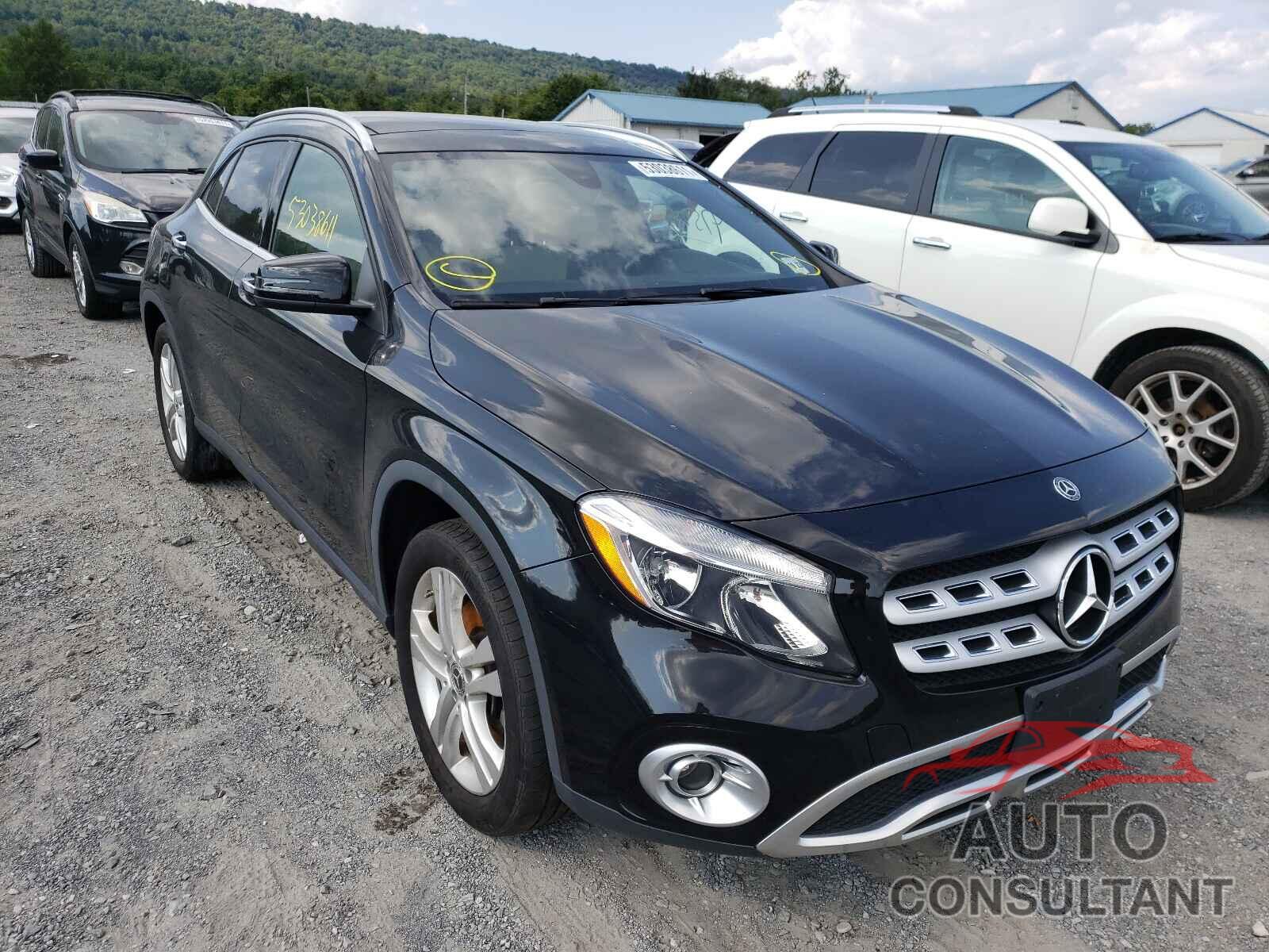 MERCEDES-BENZ GLA-CLASS 2019 - WDCTG4GB6KJ554111